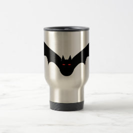 Halloween Bat Travel Mug Reisbeker