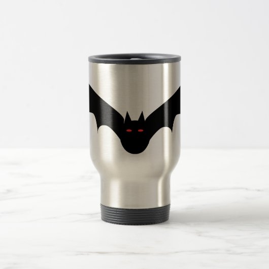 Halloween Bat Travel Mug Reisbeker (Center)