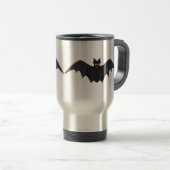Halloween Bat Travel Mug Reisbeker (Voorkant rechts)