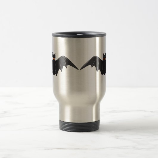 Halloween Bat Travel Mug Reisbeker (Center)