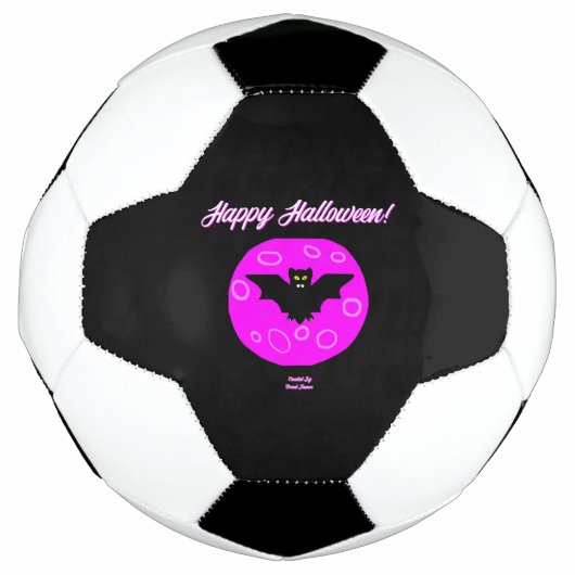 Halloween Bat Voetbal (Voorkant)