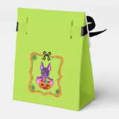 Halloween Bat With Candy Bedankdoosjes (Achterkant)