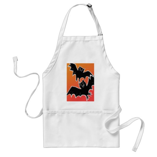 Halloween Bats 2 Standaard Schort (Voorkant)