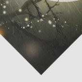 Halloween Bats and Birds Moon Tissuepapier (Detail)