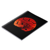 HALLOWEEN BATS AND TREES NOTITIEBOEK (Linkerzijde)