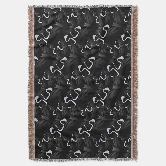 Halloween Bats Blanket Deken (Voorkant Verticaal)