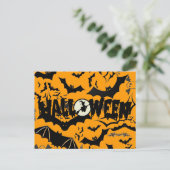 Halloween Bats Briefkaart (Staand voorkant)