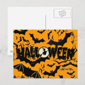 Halloween Bats Briefkaart (Voorkant / Achterkant)