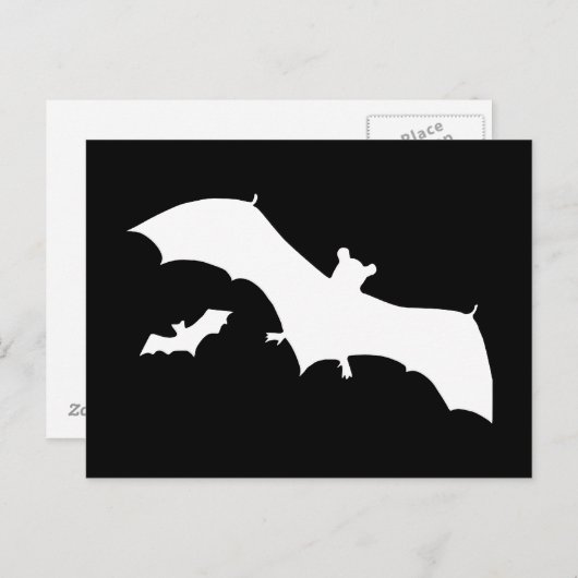 Halloween Bats Briefkaart (Voorkant / Achterkant)