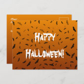 Halloween Bats Briefkaart (Voorkant / Achterkant)