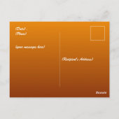 Halloween Bats Briefkaart (Achterkant)