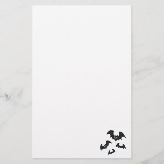 Halloween bats briefpapier (Voorkant)