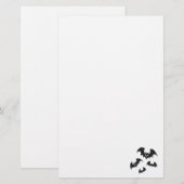 Halloween bats briefpapier (Voorkant / Achterkant)