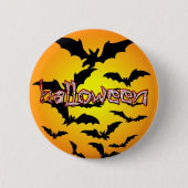Halloween Bats Button (Voorkant)