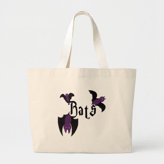 Halloween Bats Canvas tas (Voorkant)