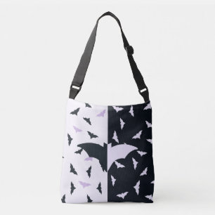 Halloween Bats Crossbody Bag Tas
