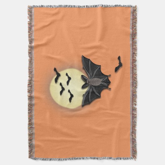 Halloween Bats Deken (Voorkant Verticaal)