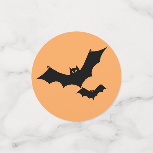 Halloween Bats Design Table Confetti (Kleine voorkant)