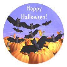 Halloween Bats en Pomkins