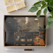 Halloween Bats en Skeleton Decoupage Tissuepapier (Geschenk)