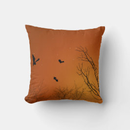 Halloween Bats en Trees Kussen