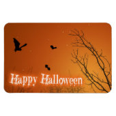 Halloween Bats en Trees Magneet (Horizontaal)