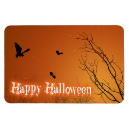 Halloween Bats en Trees Magneet