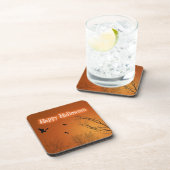 Halloween Bats en Trees Onderzetter (Rechterzijde)