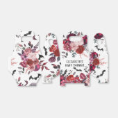 Halloween Bats Flowers Baby shower Bedankdoosjes (Uitgevouwen)