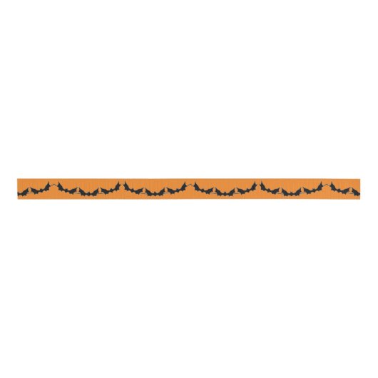 Halloween Bats Grosgrain Lint (Voorkant)