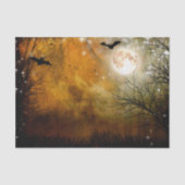 Halloween Bats in Haunted Forest Tissuepapier (Voorkant)