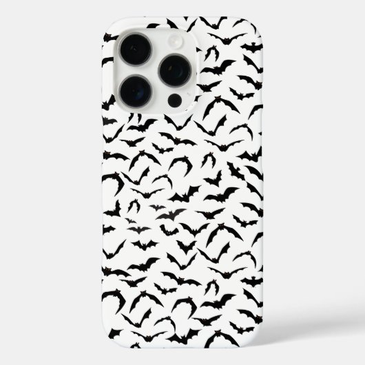 Halloween Bats iPhone 16 Pro Hoesje (Achterkant)
