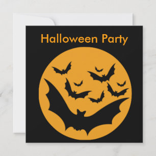 Halloween Bats Kaart