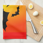 Halloween Bats Kitchen Towels Theedoek (Quarter Fold)