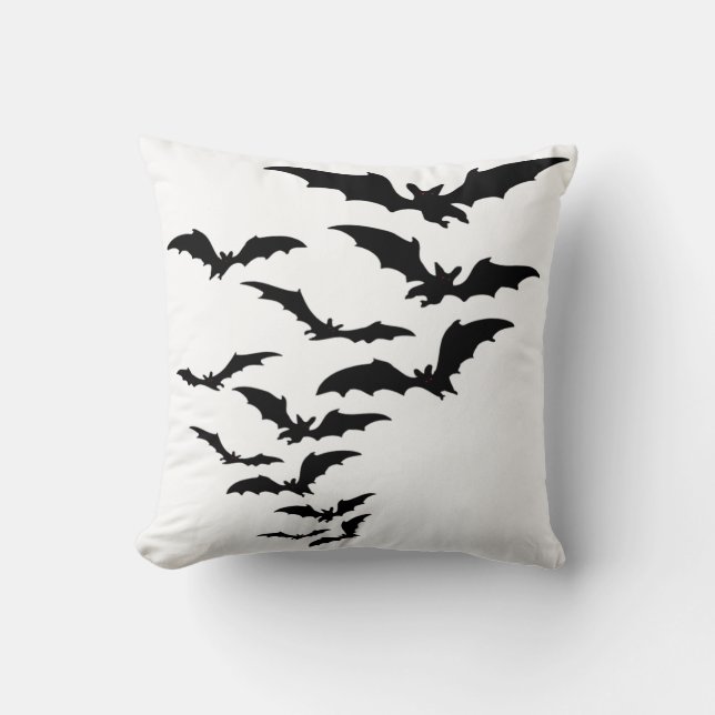 Halloween Bats Kussen (Voorkant)