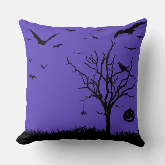 Halloween Bats Kussen (Voorkant)