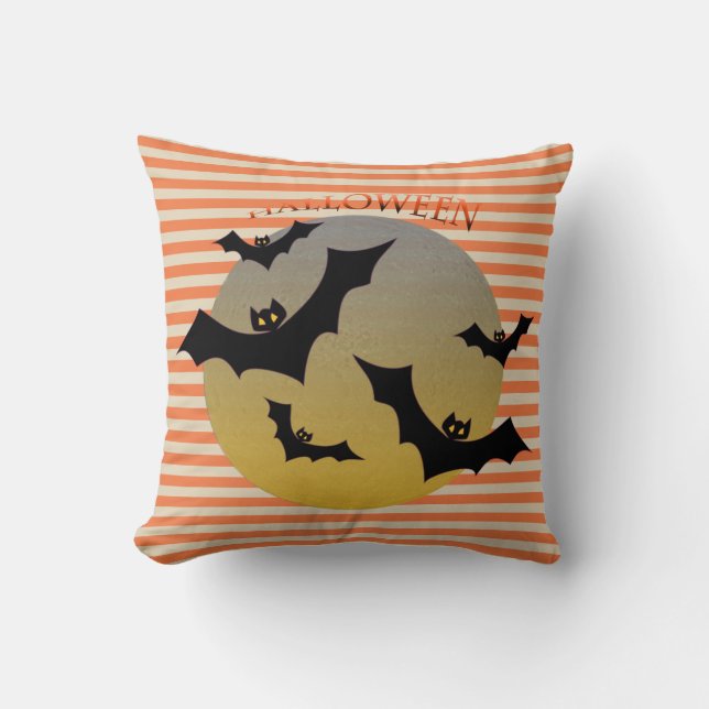 Halloween bats kussen (Voorkant)