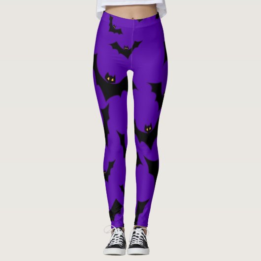 Halloween Bats Leggings (Voorkant)
