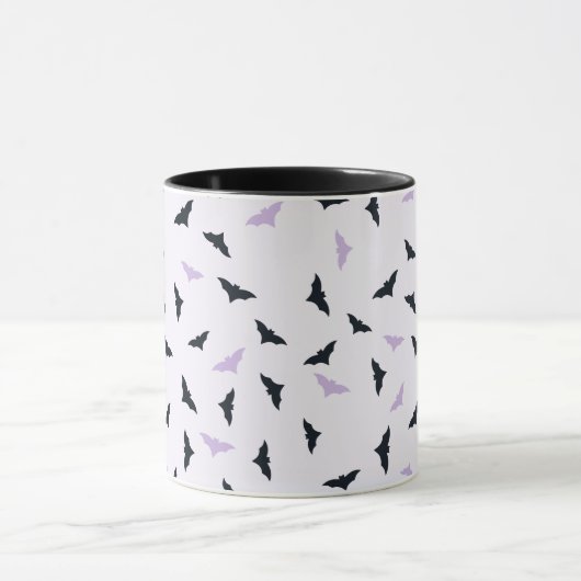 Halloween Bats Mug Mok (Midden)