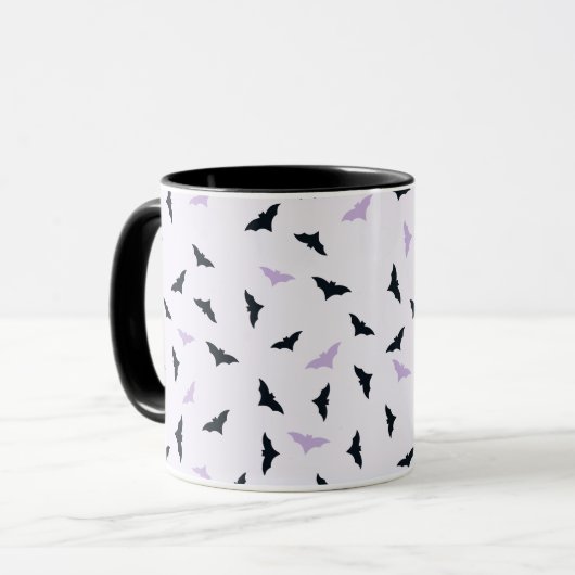 Halloween Bats Mug Mok (Voorkant links)