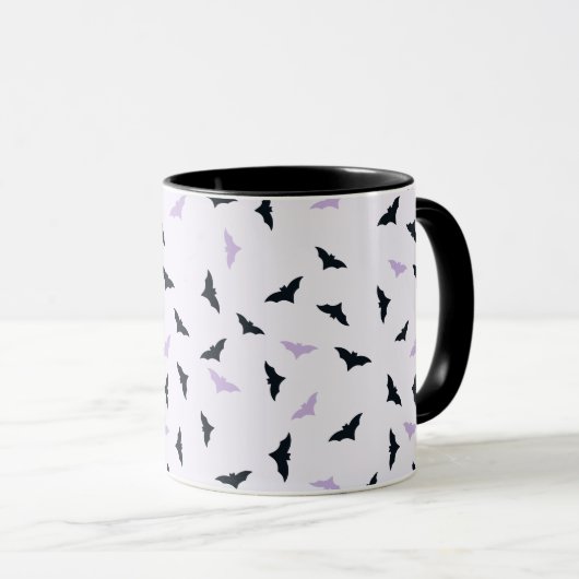 Halloween Bats Mug Mok (Voorkant rechts)