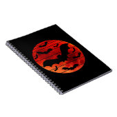 HALLOWEEN BATS NOTITIEBOEK (Rechterzijde)