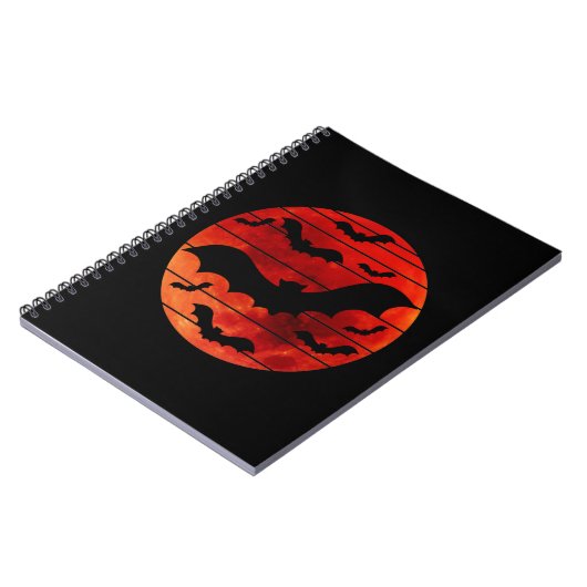 HALLOWEEN BATS NOTITIEBOEK (Linkerzijde)