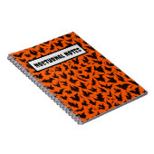 Halloween Bats Notitieboek (Rechterzijde)