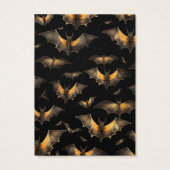 Halloween Bats Oorbel Display Kaart (Achterkant)