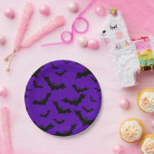 Halloween Bats Papieren Bordje (Feest)