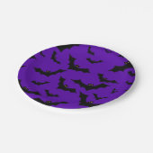 Halloween Bats Papieren Bordje (Gekanteld)