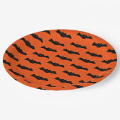 Halloween Bats Papieren Bordje (Gekanteld)