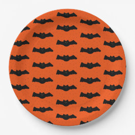 Halloween Bats Papieren Bordje