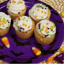 Halloween Bats Papieren Bordje